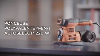 Miniature : Multi-ponceuse AUTOSELECT 220W - KA280 - BLACK+DECKER