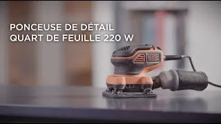 Miniature : Ponceuse vibrante 220W KA450 - BLACK+DECKER