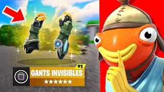 Miniature : Je DÉCOUVRE les NOUVEAUX GANTS MYTHIQUES INVISIBLES et l'ILE SECRETE de FORTNITE !