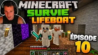 Miniature : MINECRAFT SURVIE LIFEBOAT #10 ONT CONSTRUIT NOTRE NOUVELLE BASE 