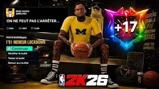 Miniature : J’AI CRÉÉ LE BUILD LE PLUS RARE SUR NBA 2K26... (NOUVELLE META !?)