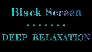 Miniature : Sounds for Sleeping and Deep Relaxation | Dark Screen | PIANO MUSIC | Black Screen | 10 Hours