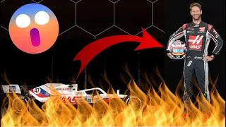 Miniature : Retour sur le crash de Romain Grosjean lors du GP de Bahreïn.