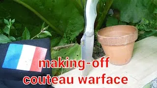 Miniature : comment fabriquer un couteau, style issu du jeu WARFACE @blacksmithsmecanic5142 @warfaceclutch