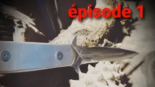 Miniature : knife making.   scrap metal dagger #creation #forge