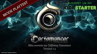 Miniature : The Cartomancer - Playtest en 3 manches (Sur Tabletop Simulator)