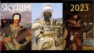 Miniature : Let's Play Narratif Skyrim - Adieu 2023 !