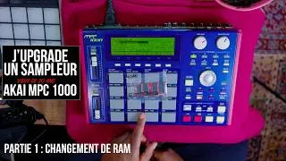 Miniature : AKAI MPC 1000  : Comment CHANGER la RAM !