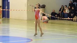 Miniature : choré twirling individuel minime excellence 2018