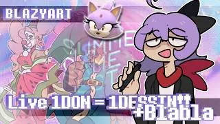 Miniature : Live 1Don=1Dessin+Blabla FEAT Blaze The Cat: Dessin en Speedrun avant de mater le Summer Game Fest