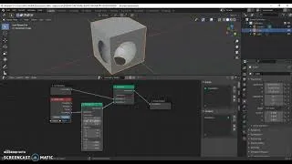 Miniature : Blender Geometry Nodes Boolean