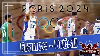 Miniature : Basket JO Paris 2024 : Debrief France vs Brésil
