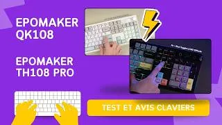 Miniature : QK108 vs TH108 Pro : Le Test Complet ! Lequel Choisir ? (Comparatif avec le Epomaker Galaxy 100)