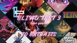 Miniature : Blind Test Tout genre (Film, Serie, Disney, Réplique, OST, Musique, Anime, jeux) 70 Extraits - BTF 3
