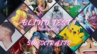Miniature : Blind Test Tout genre (Film, Serie, Disney, Réplique, OST, Musique, Anime, jeux) 50 Extraits - BTF