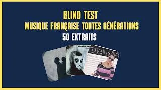 Miniature : Blind Test Musique Française Toute Génération - 50 extraits