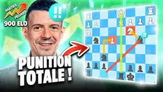 Miniature : Exploiter les erreurs dans l'ouverture à moins de 1000 Elo