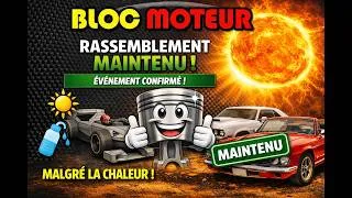Miniature : RASSEMBLEMENT MAINTENU ! Toutes les infos + changements 🔥🚗