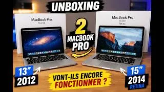 Miniature : Unboxing de 2 MacBook Pro : 13" 2012 et 15" Retina 2014 | Bonne affaire ou pas ? Déballage