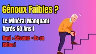Miniature : Genoux Faibles Après 50 Ans ? Vous Manquez Probablement de CE Minéral Essentiel !