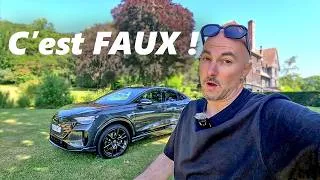 Miniature : Faux, ce SUV Allemand n'est pas au prix d'un Scenic ! Essai Audi Q4 etron 2026