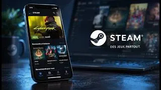 Miniature : Steam sur Téléphone : Oui, Mais Pas Comme Tu l'Imagines !