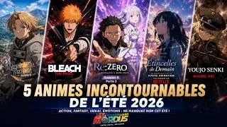 Miniature : Été 2026 : Les 5 Animes à Ne Surtout Pas Rater Cette Saison ! | Les Mordus