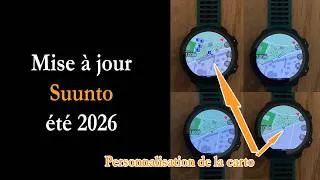 Miniature : Mise à jour Suunto Q2 2026 : personnalisation de la carto