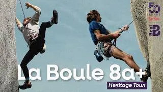 Miniature : De Lucien MARTINEZ à Patrick EDLINGER : "La Boule" 8a+