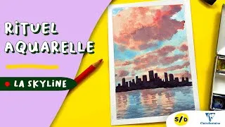 Miniature : Rituel Aquarelle - Peindre le ciel et les nuages à l'aquarelle