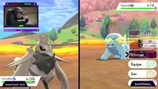 Miniature : Pokémon Epée " Dynavolt  Shiny " 3 Rencontre mdr  😊
