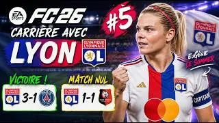 Miniature : L'OL D'EUGÉNIE LE SOMMER S'ACCROCHE ! 🔴🔵 UNE VICTOIRE ET UN NUL ! - FC 26 Carrière #5