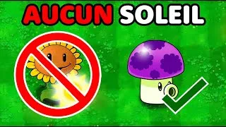 Miniature : Terminer Plants Vs Zombies sans CREER AUCUN SOLEIL ?