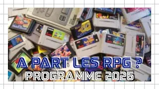Miniature : ET À PART LES RPG ? Quels genres pourrez-vous voir en 2026 sur la chaîne ?