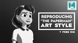 Miniature : Reproducing Disney's "the paperman" art style