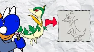 Miniature : je dessine des Pokémons de mémoire (j'ai créé des abominations)
