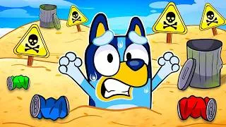 Miniature : AIDE BLUEY à SORTIR du SABLE MOUVANT sur ROBLOX !
