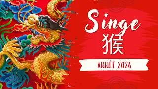 Miniature : Astrologie Chinoise 2026 Prévisions pour le SINGE 🎏⛩️✨✨