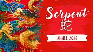 Miniature : Astrologie Chinoise 2026 Prévisions pour le SERPENT 🎏⛩️✨✨