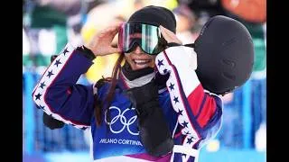 Miniature : Chloe Kim : la reine du halfpipe en quête d’un exploit inédit