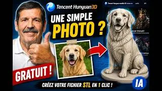 Miniature : j'ai transformé une photo en objet 3D gratuitement