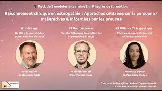 Miniature : 🇫🇷🎓 L’ostéopathie a-t-elle encore des spécificités cliniques à l’ère de l’EBM ? • E-learning 9h
