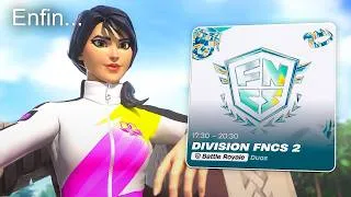 Miniature : Je PASSE ENFIN DIVISION 2 sur FORTNITE ?!
