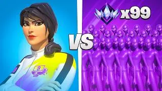 Miniature : 1 UNREAL vs 99 UNREAL sur FORTNITE !