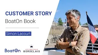 Miniature : [CUSTOMER TESTIMONIAL] Simon Lacourt talks about the BoatOn Book, the smartest software for boats