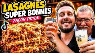 Miniature : LASAGNES SUPER BONNES FAÇON TIKTOK AVEC OMEGA ZELL - LIVE CUISINE