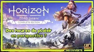 Miniature : PREMIER CONTACT AVEC HORIZON ZERO DAWN EN 4K SUR PS5 - DES HEURES DE PLAISIR EN PERSPECTIVE ?