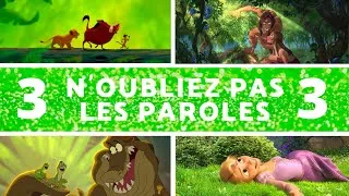 Miniature : N'oubliez pas les paroles Disney 3 | 20 extraits