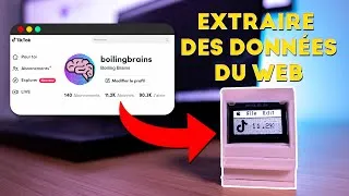 Miniature : Extraire les données d’un site web avec ESP8266/ESP32