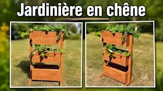 Miniature : Pourquoi fabriquer une jardinière en chêne massif ?